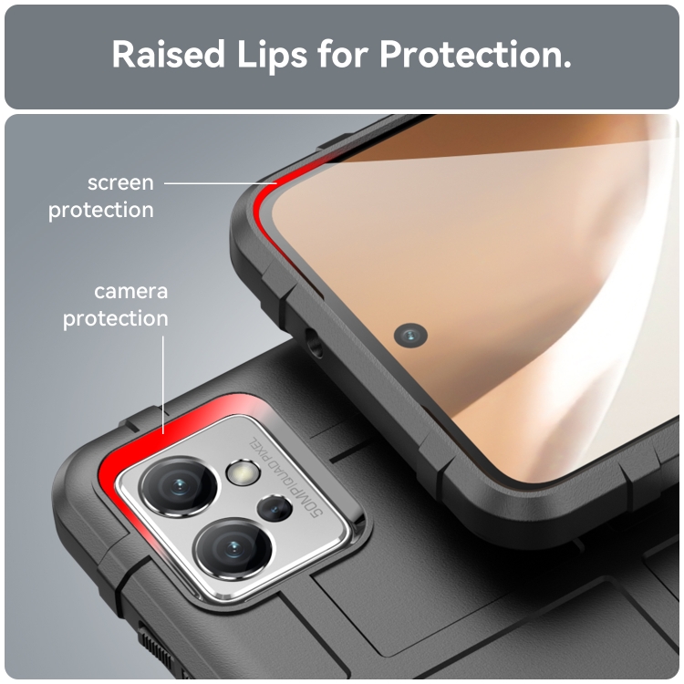 For Motorola Moto G32 Full Coverage Shockproof TPU Phone Case. 