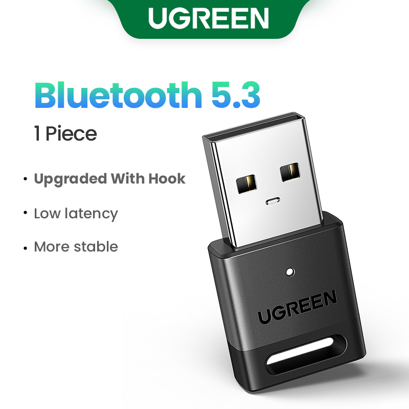UGREEN USB Bluetooth 5.3 5.4 Dongle Adapter for PC Speaker Wireless Mouse Keyboard Music Audio Receiver Transmitter Bluetooth. 