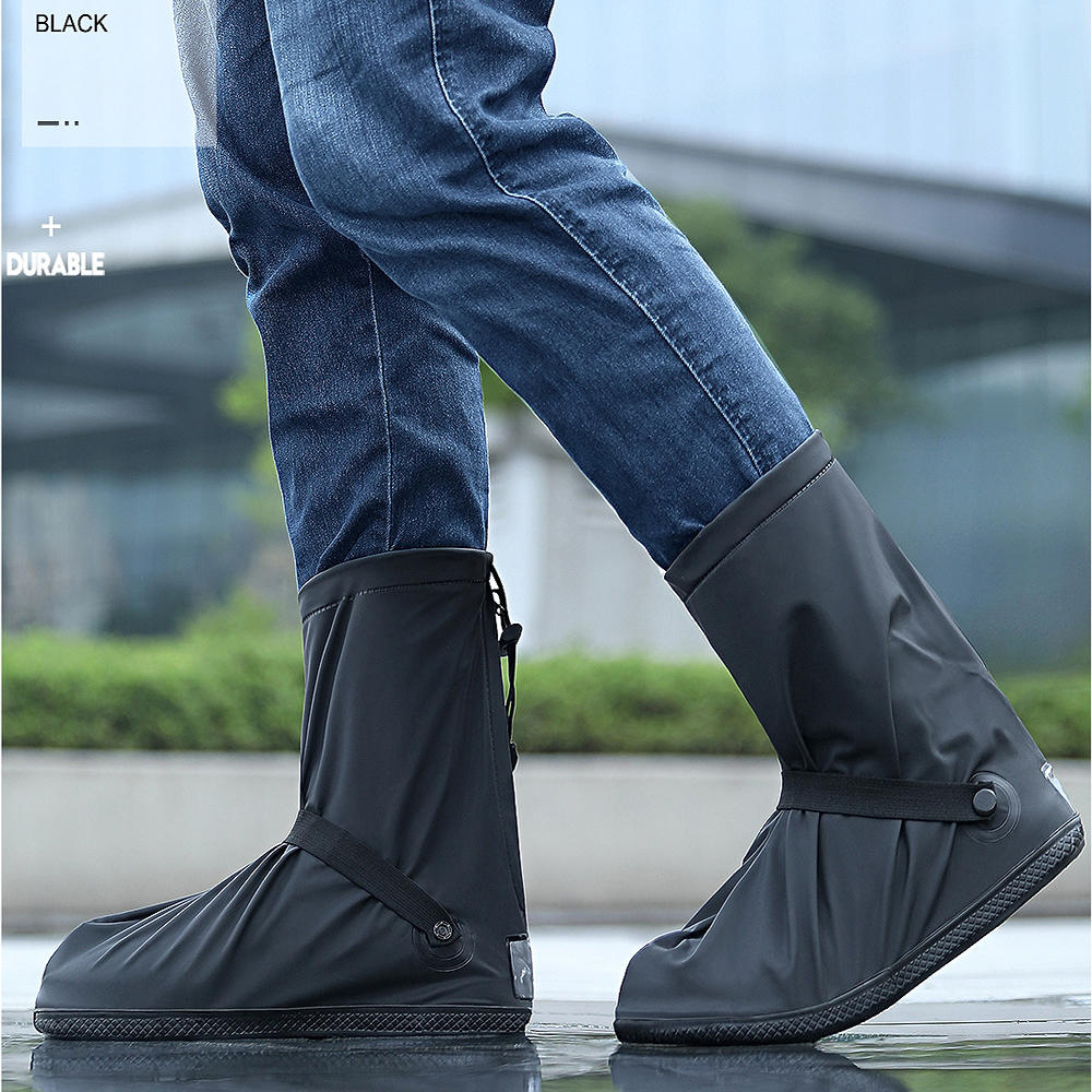 Shoe Covers Over Boot Rubber Boots Shoe Covers Disposable 2-Pair