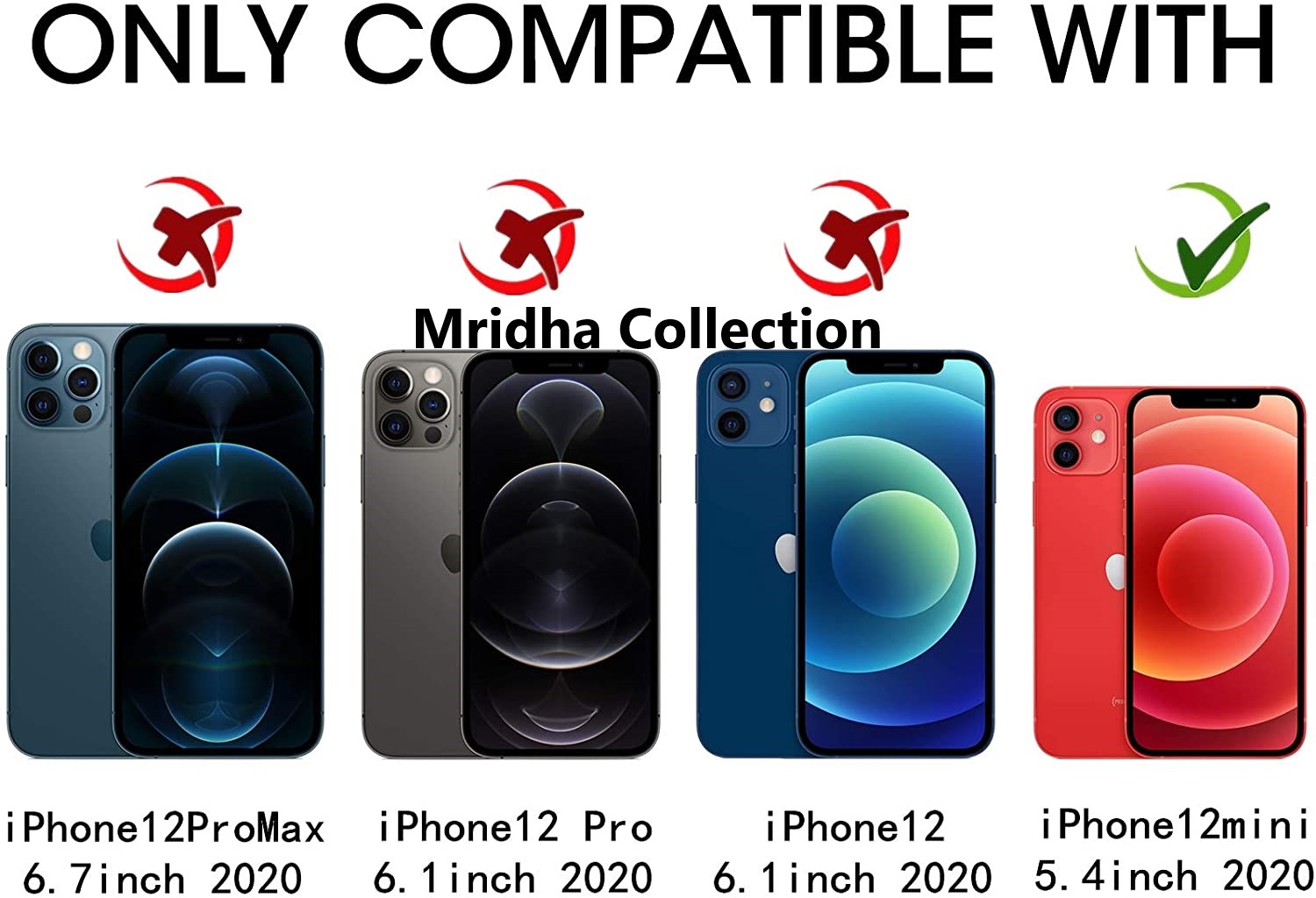 Apple iPhone 12 Mini Back Camera Lens Screen Protector Rear Camera Lens Screen Protector , Upgraded HD, Clear Scratch Resistant Tempered Glass. 