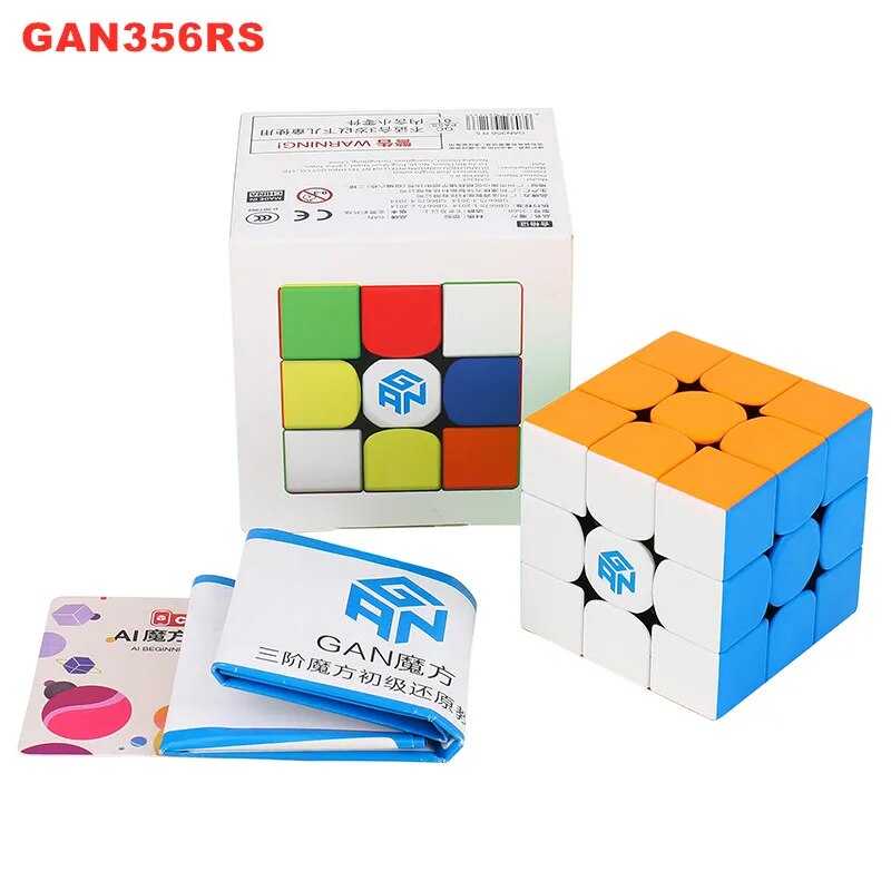 【World Supermarket 2021】(New) gan series 365 RS magnetic gan 3x3 speed gan cube gan 356 RS Cube puzzle cubes