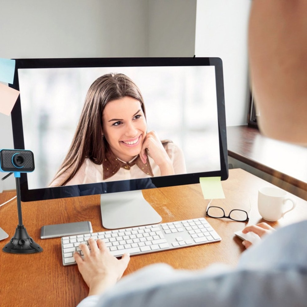 Web cam Flexible USB 2.0 480P Video Camera Computer PC Digital Webcam with Microphone. 