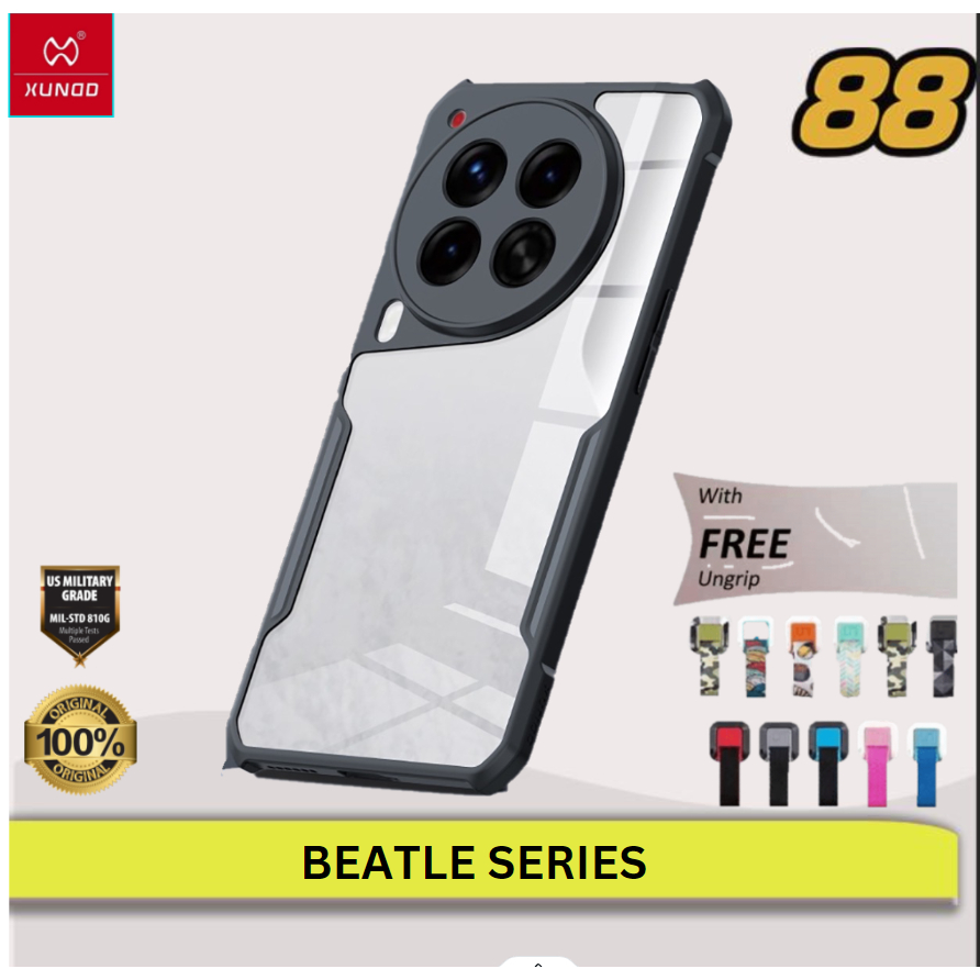 For Tecno Camon 30 4G / 5G Xundd Airbags Soft TUP Bumper Shockproof Shell Back Clear Camera and Screen Protective Phone Cover. 