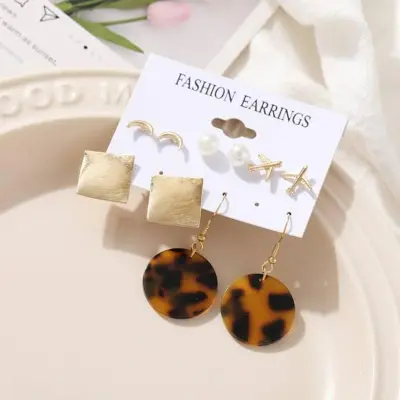 Topshop on sale tortoiseshell earrings