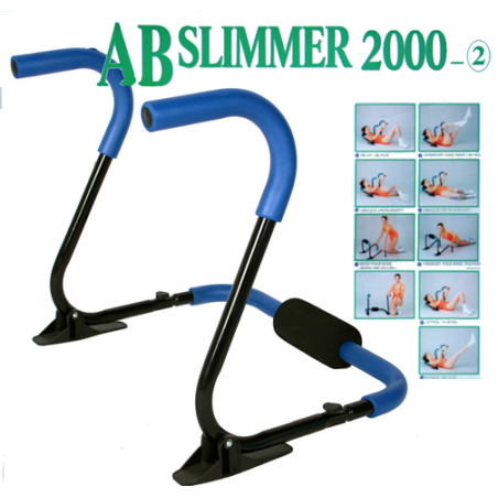 Ab Slimmer Pro Model 2000 For Gym Manual Mild Steel Bull Rage