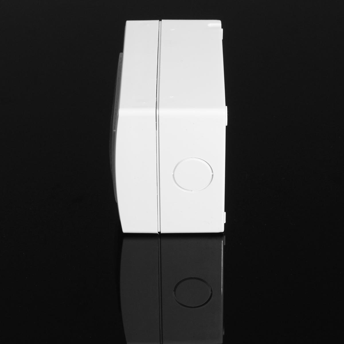 Helpful Waterproof IP55 13A Two Socket Plug Outdoor Storm Power Switched Damp. 