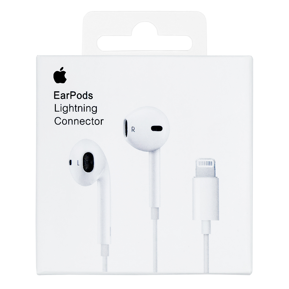 Apple EarPods Original Headphones with Lightning USB-C 3.5mm Wired EarBuds for iPhone 16 Pro Max 15 14 13 12 11 X XS XR 8 7 Plus