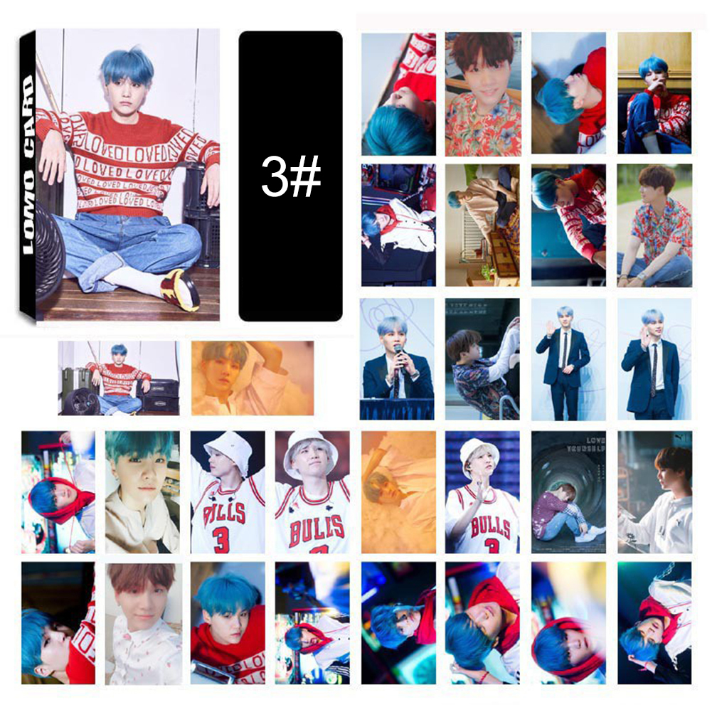 【Mary DAI Store】30Pcs/Set BTS Members Love Cards Collective Album Postcards