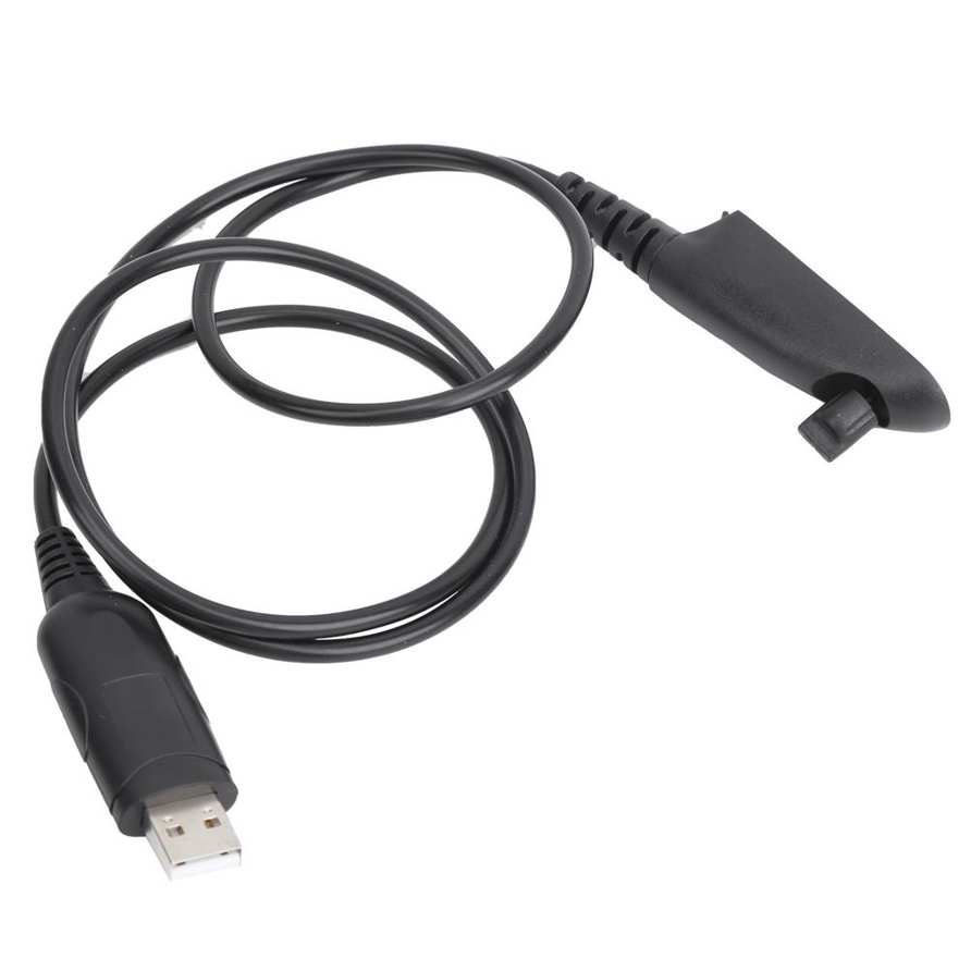 Two-Way Radio Accessory USB Programming Cable 2 Way Wire W/Software Fit for Motorola HT750 HT1250 GP328 GP330. 