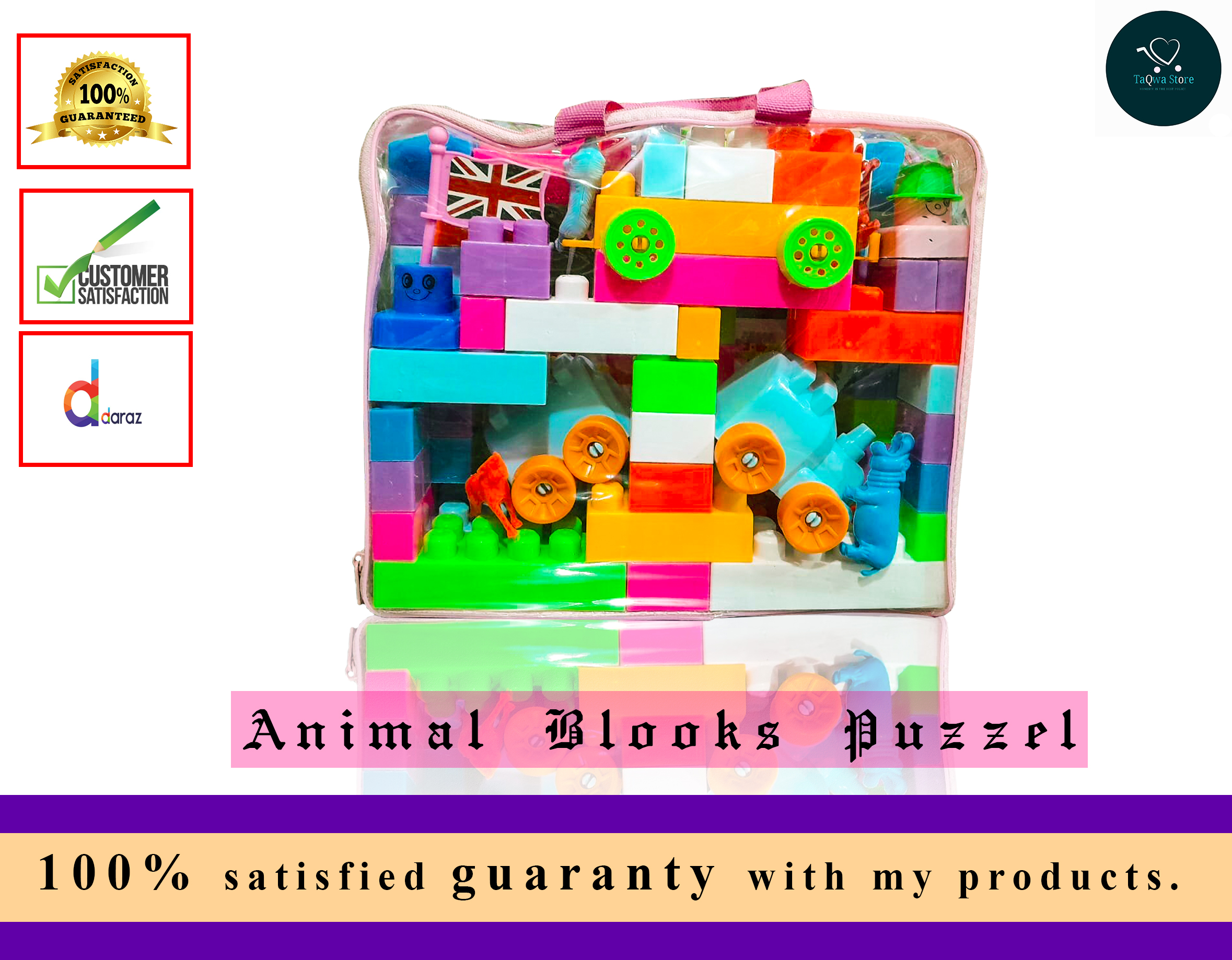 Best Multi-Color Block Puzzles toy for kids.. 