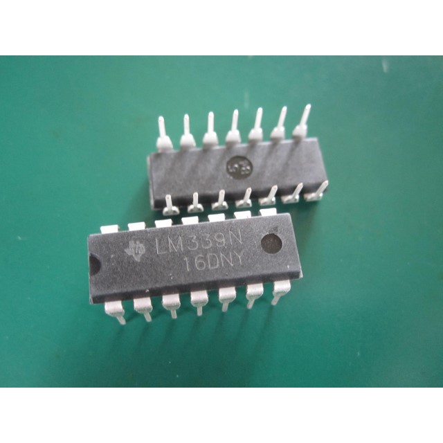 5Pcs- LM339N LM339 LM 339 Low Power Low Off-set Voltage Qu-ad Com-parator IC DIP 14 Pin Package LM339 Quad Differ-ential Com-parators IC Electrical Circuitry & Parts. 