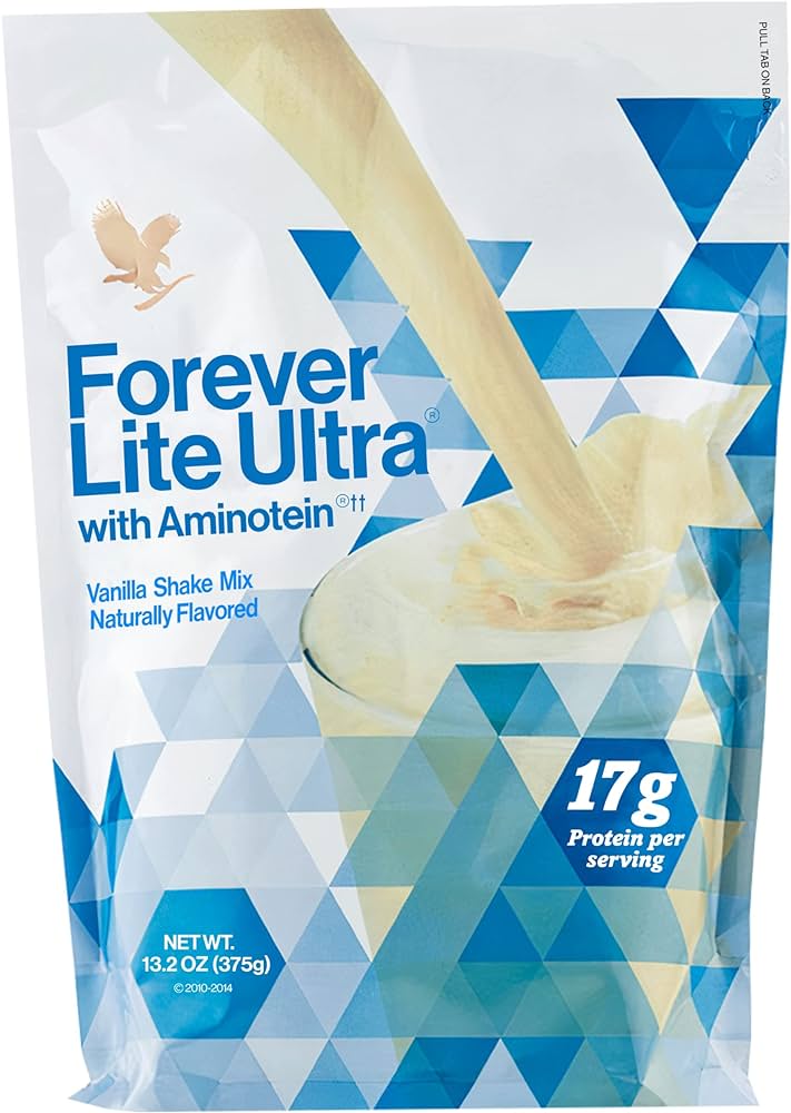 FOREVER LITE ULTRA WITH AMINOTEIN VANILLA (375GM). 