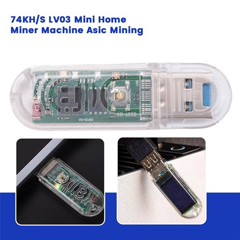 For V3 Btc Miner Silent Miner Machine Usb Mining Machine. 