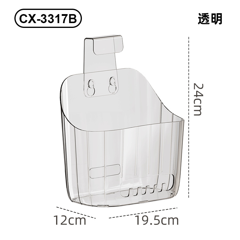 Two-way hanging kitchen storage basket multi-layer wall-mounted hanging basket ginger onion garlic storage box bathroom desktop storage basket