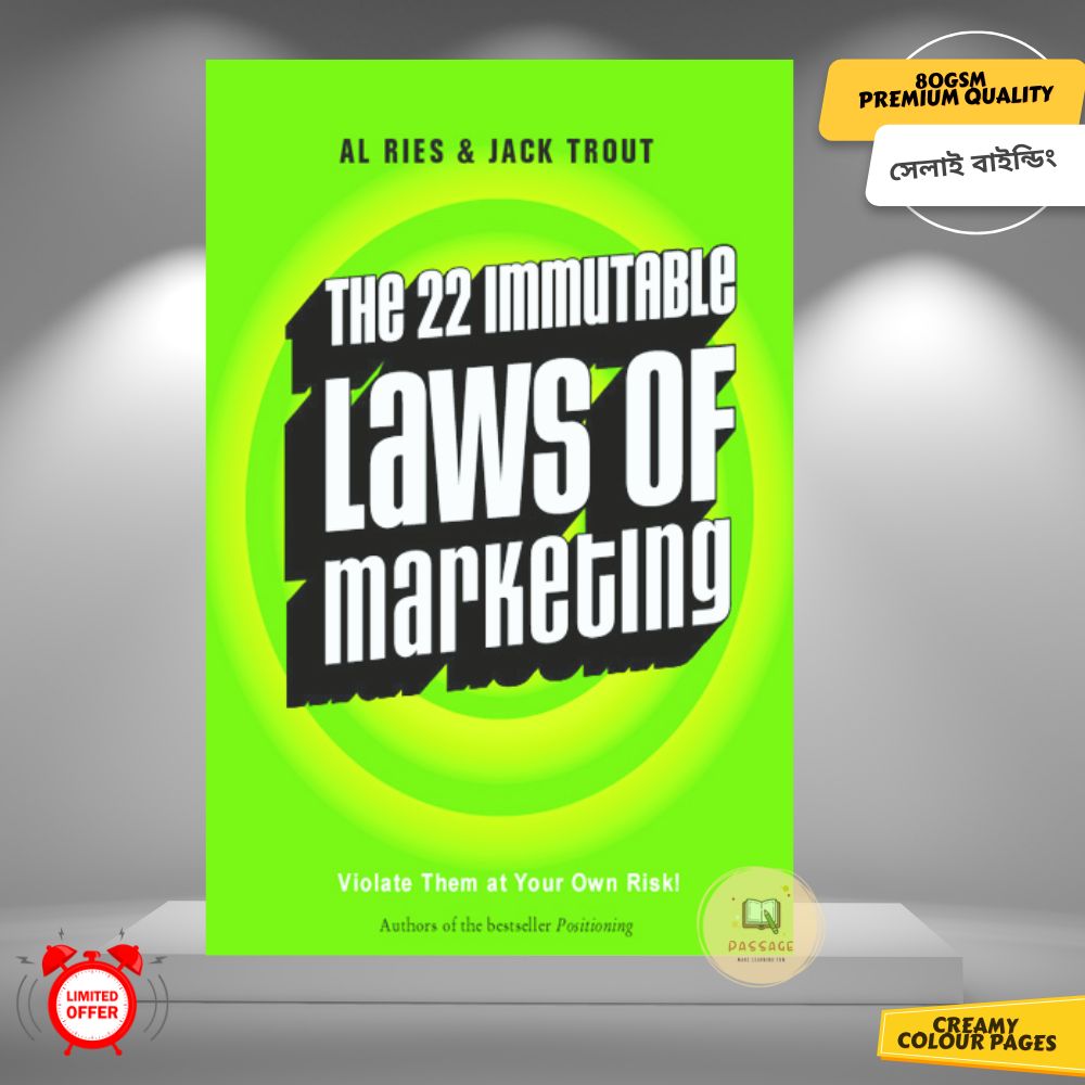 The 22 Immutable Laws of Marketing: Violate Them at Your Own Risk! by Al Ries and Jack Trout - Premium - Paperback. 