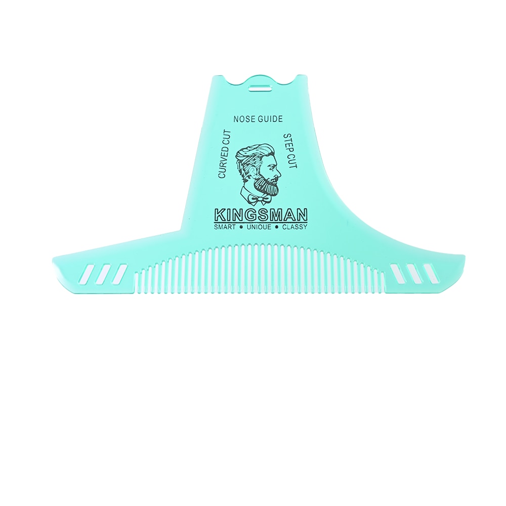 Men Beard Shaping Styling Template Beard Hair Combs Men Shaving Tools Hair Beard Trim Template Style Brush Beard Comb. 