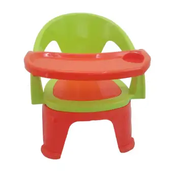 infant chair with tray