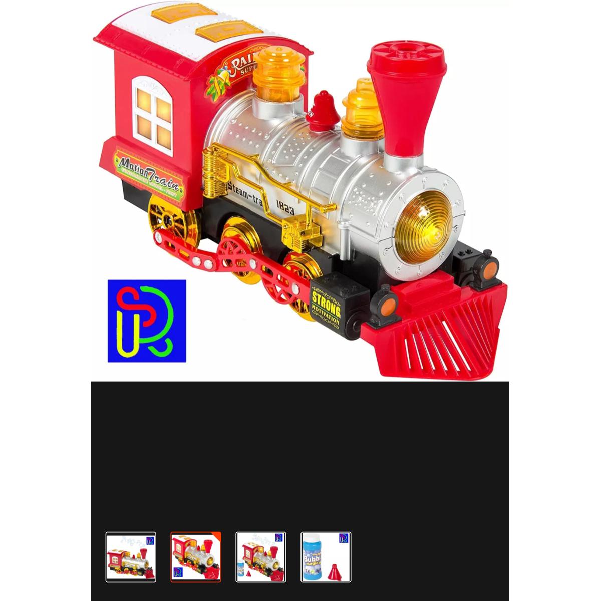 Bubble Train - Multicolor Remote Control & Play Vehicles from Nafsia Trading