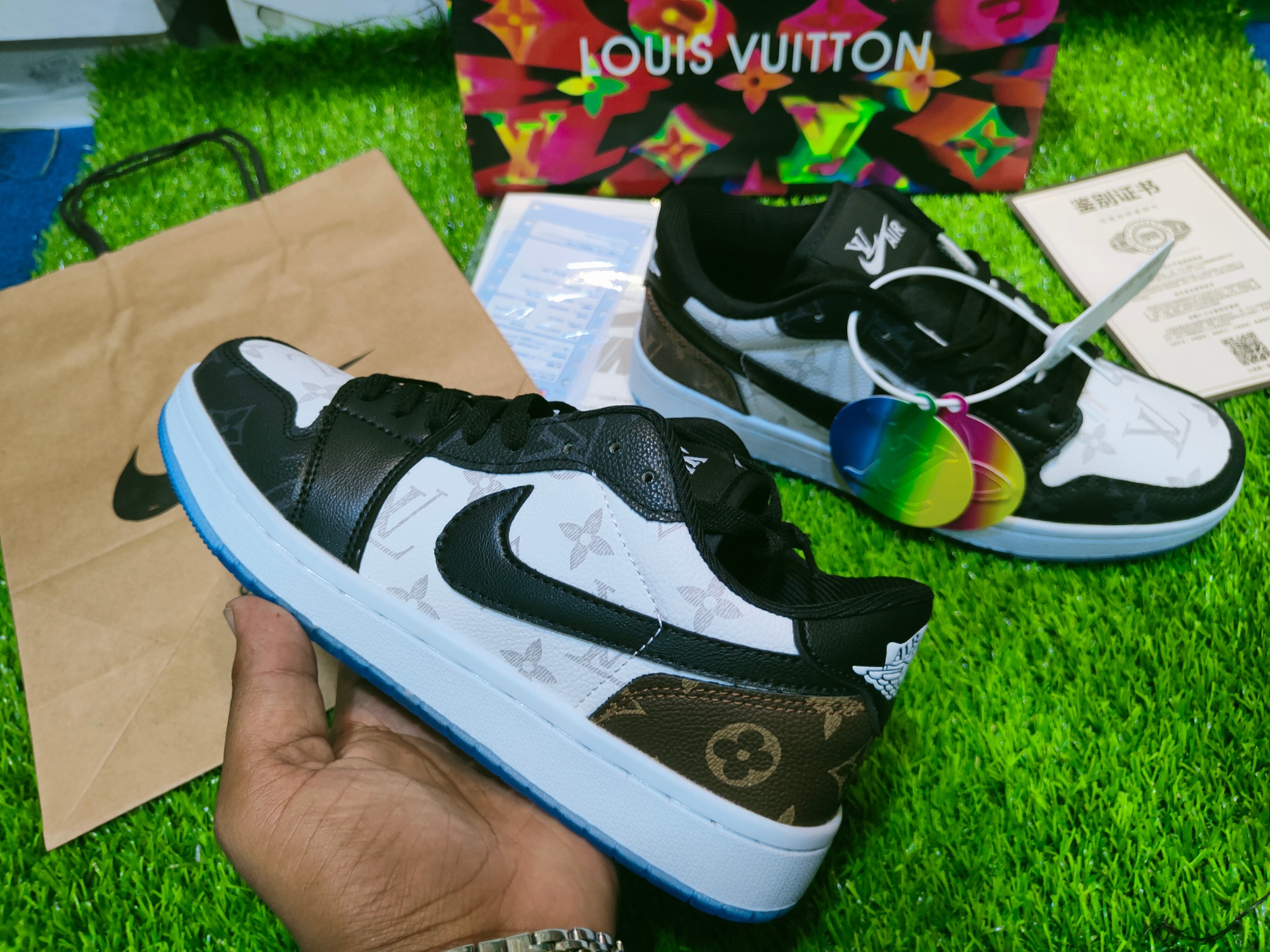Louis Vuitton Tricolor Monogram Canvas 