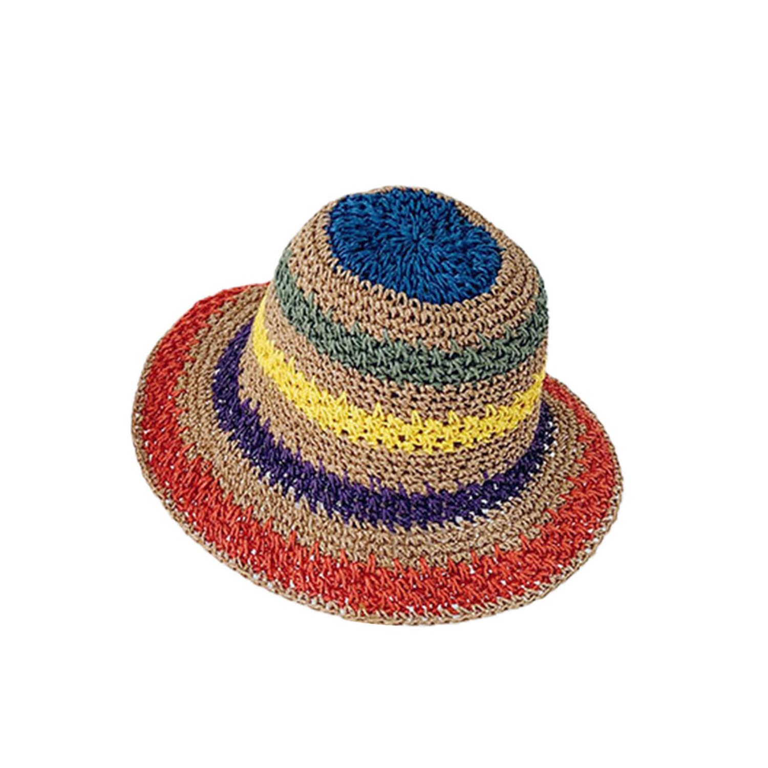 Sun Hat Round Wide Brim Fisherman Hat 