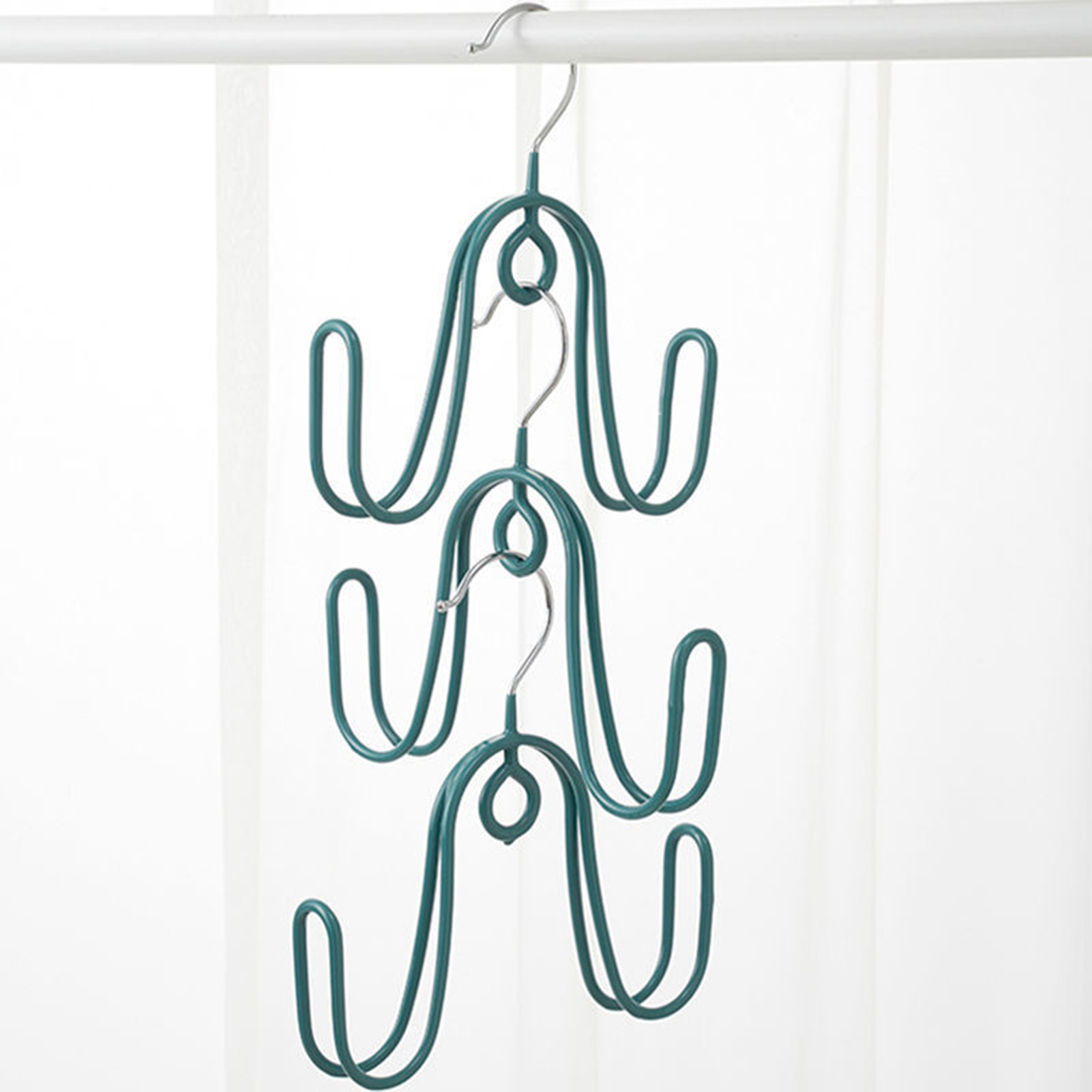 Shoe Hook Stackable Dual Hook U Shape Hanging Shelf Storage Tool Drying Shoes Anti-slip Household Shoes Drying Hanger for Hotel. 