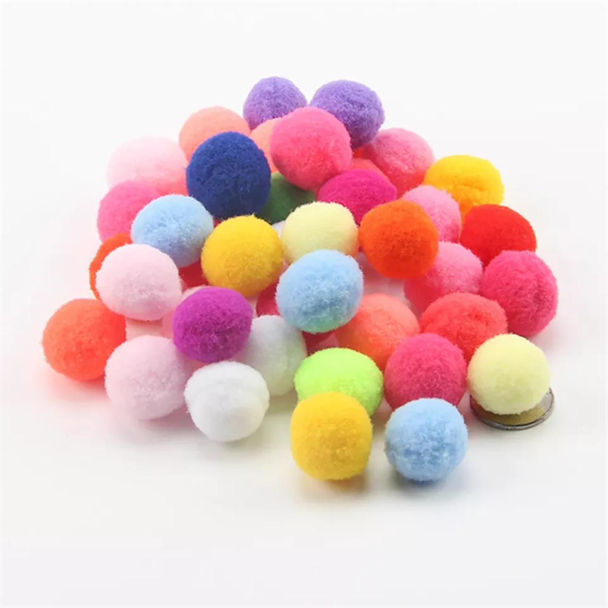 10 pcs pompom ball for cat