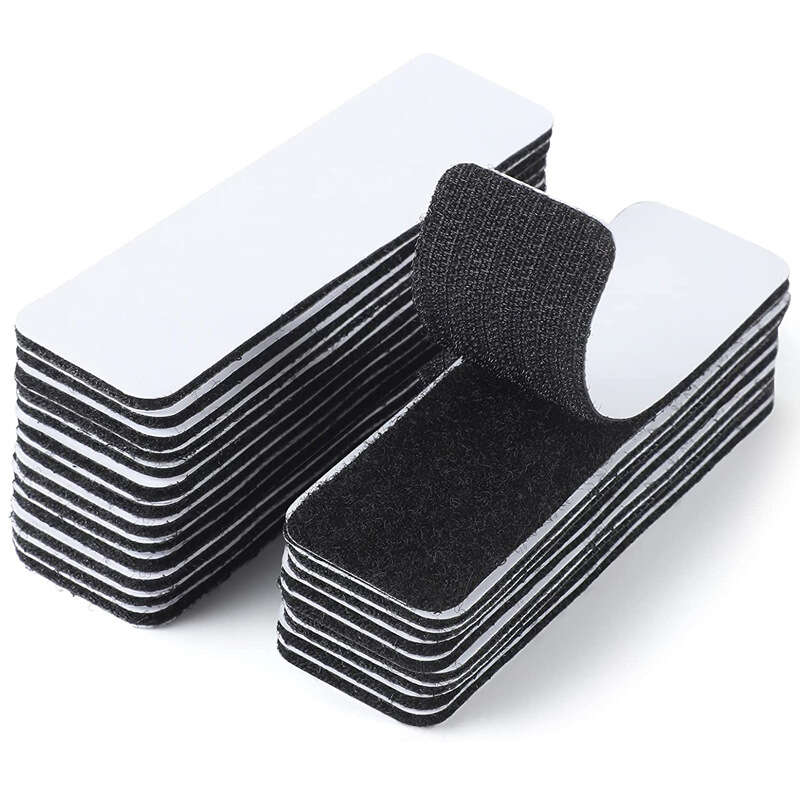Self back punching type Velcro slice slitting window and door curtain strong adhesive strip bed sheet sofa cover cushion fixing device. 