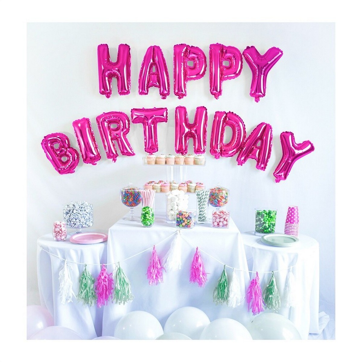 Oaktree Banner Olografico Blu 'Happy Birthday Teenager' - 2,7 Metri