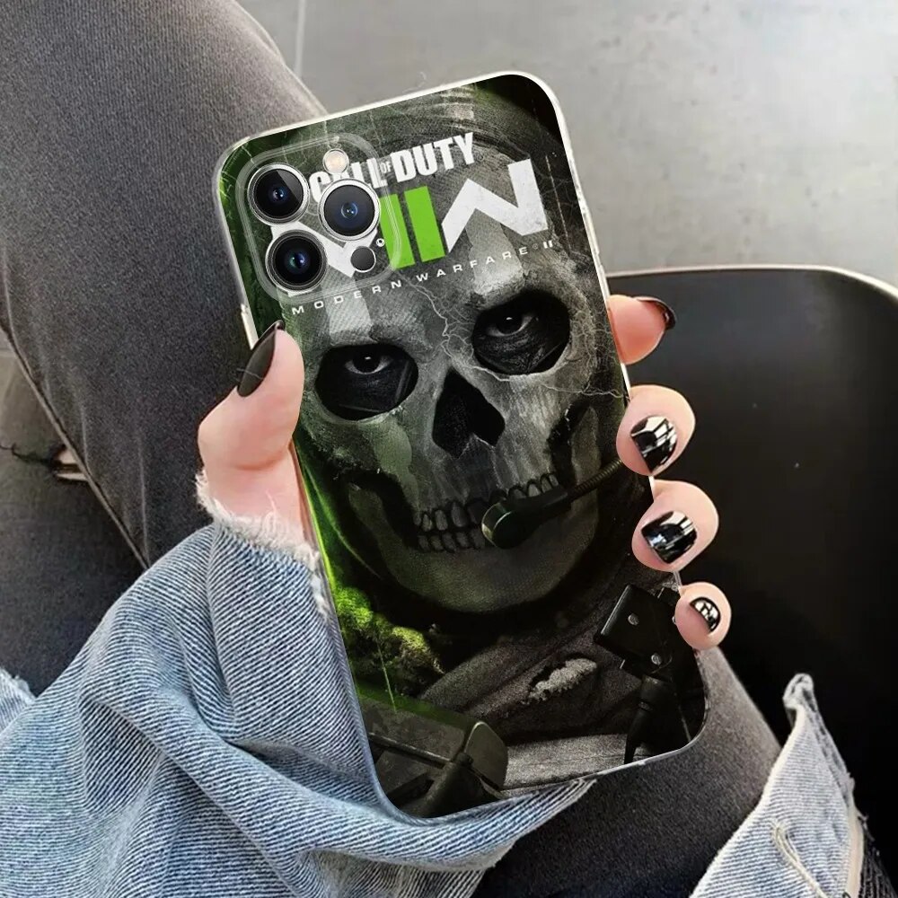 Call Of Duty Phone Case For IPhone 15 8 7 6 6S Plus X SE 2020 XR XS 14 11 12 13 Mini Pro Max Mobile Case. 