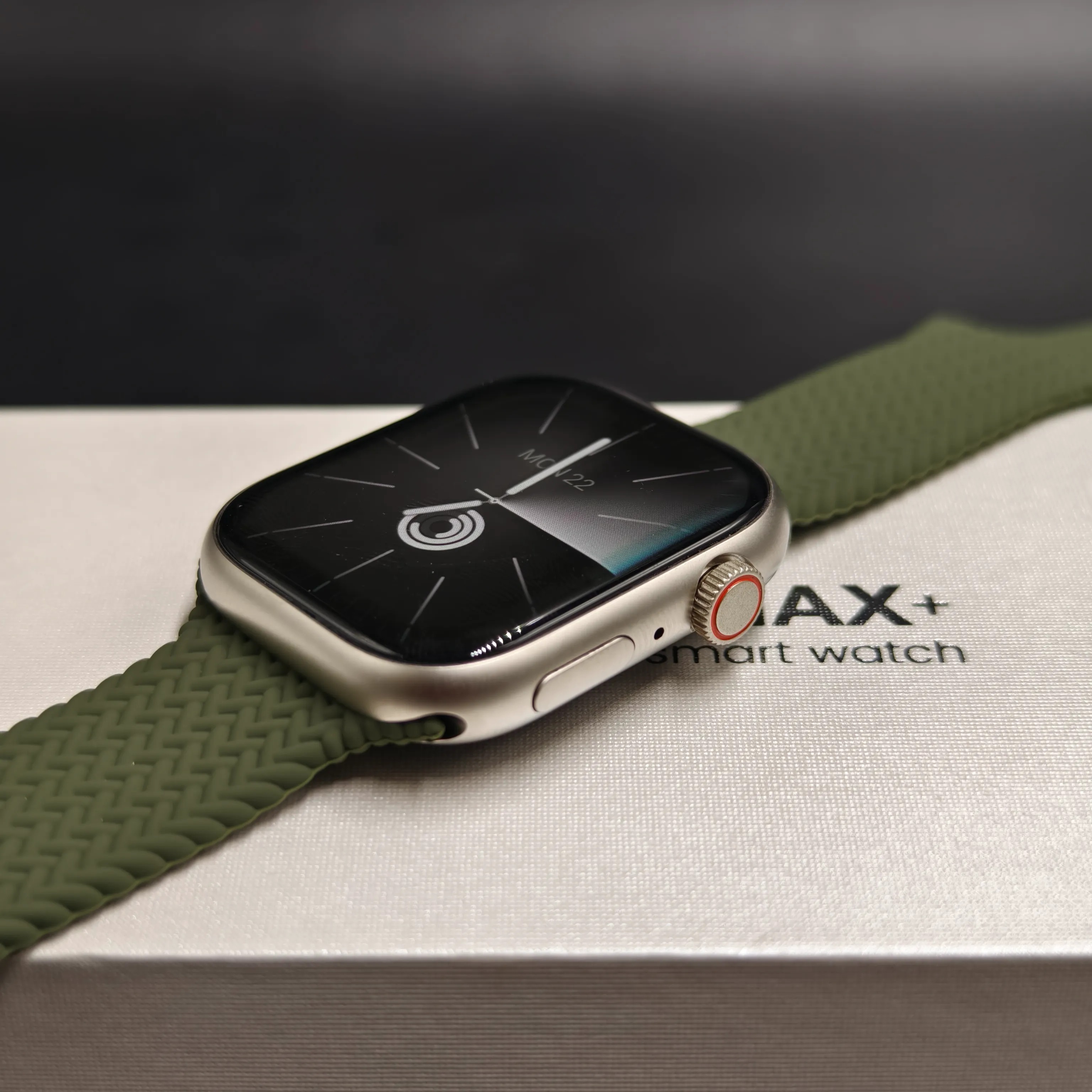 Hk9 Pro Max+ Gen 4 Super Amoled Display Smartwatch With ChatGPT 2GB ROM Dual Straps. 