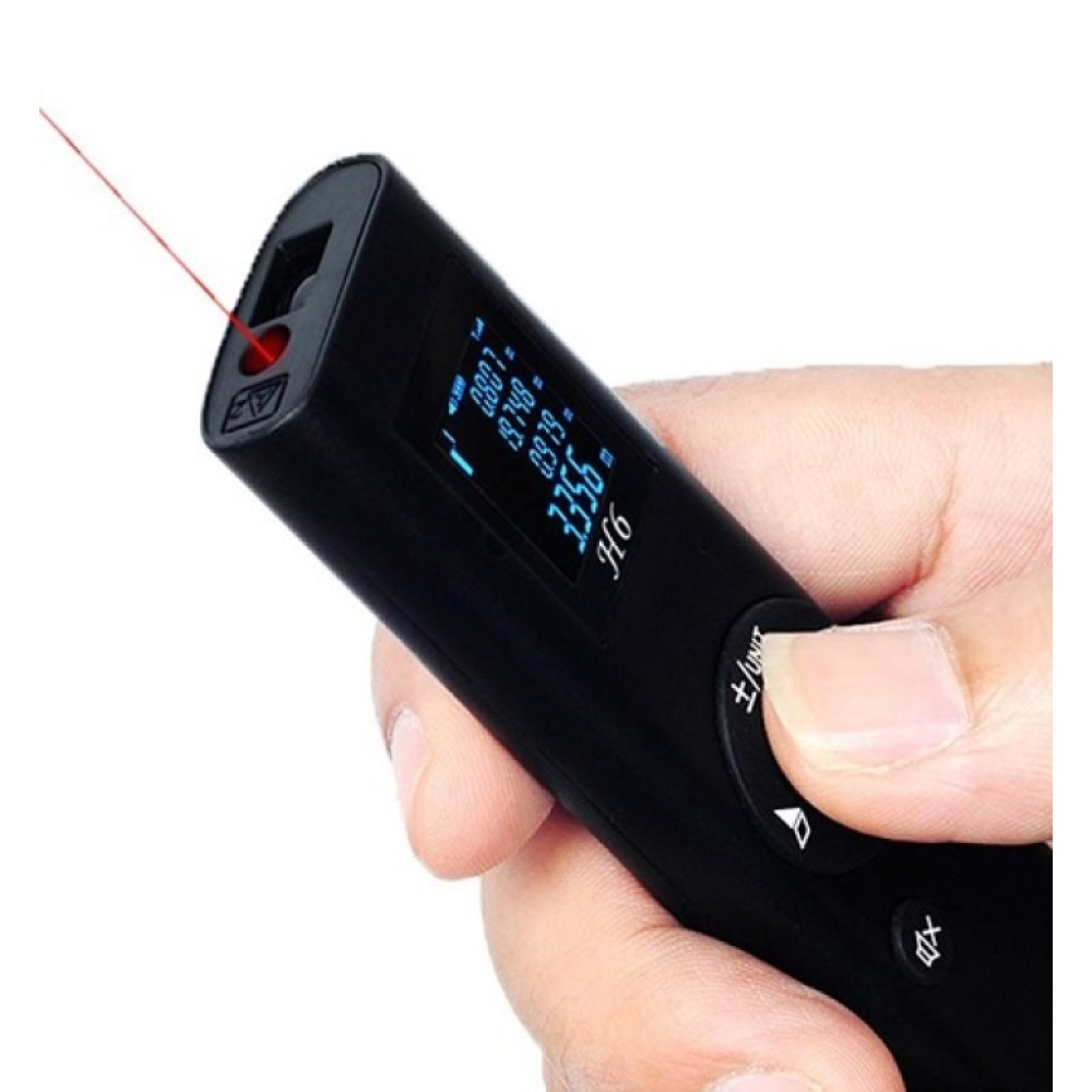 H6 Digital Laser Distance Meter 40 Meter Rechargeable. 