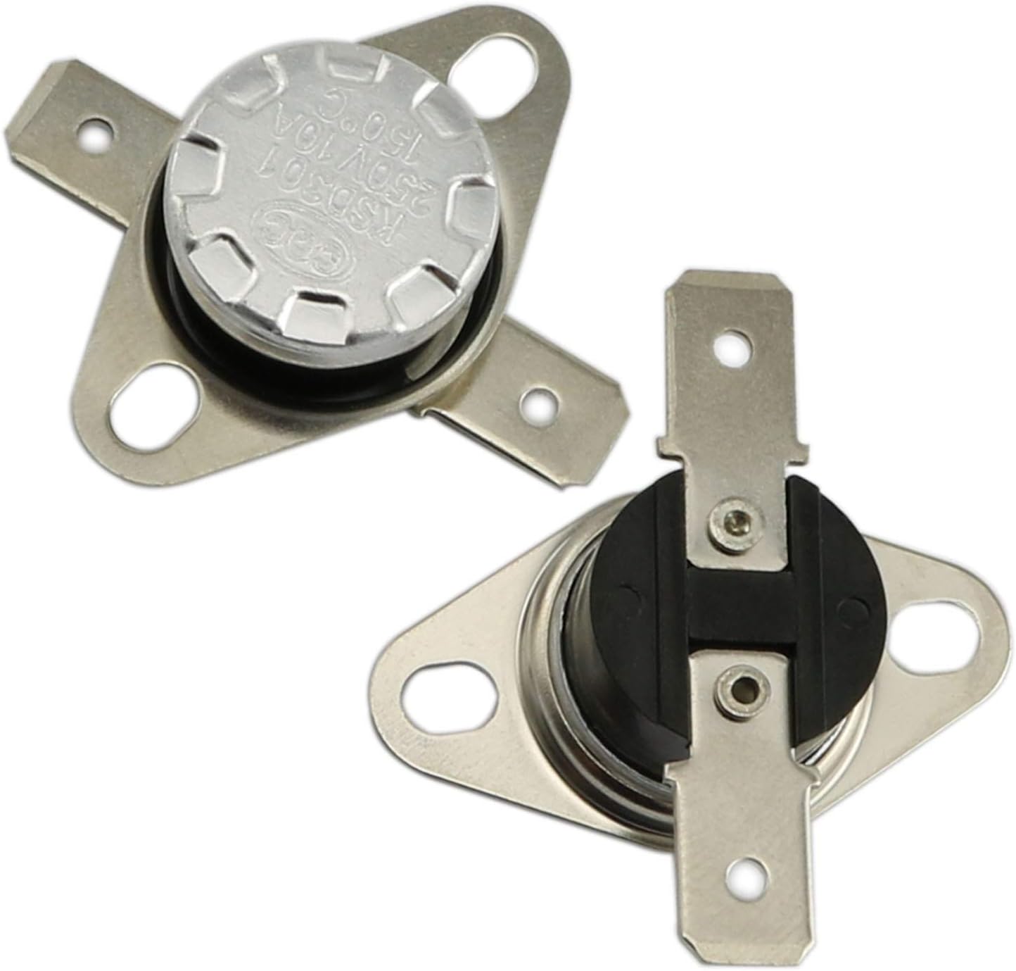 TEMPERATURE SWITCH THERMOSTAT KSD301 80/90/95/145/165/185/195 DEGREE CELSIUS 250VOLT 10 AMPERE 01 PCS. 