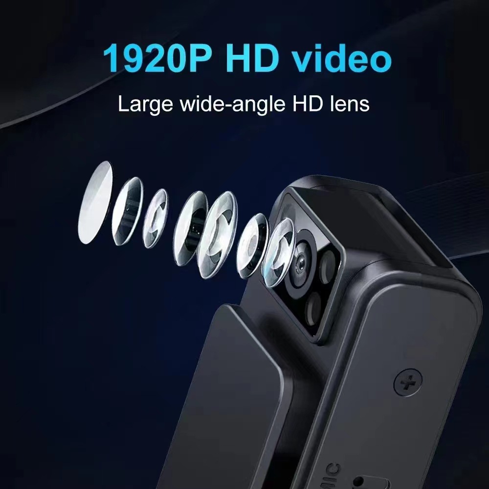 HD 1080P Noise Reduction Camera 2023 New Portable Recording Camera Clear Anti-shake 180 Rotating Lens Waterproof Camera Record. 