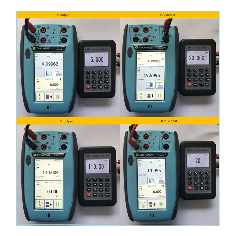 New LB06 Hart Modbus 4-20mA/0-10V Process Calibrator. 