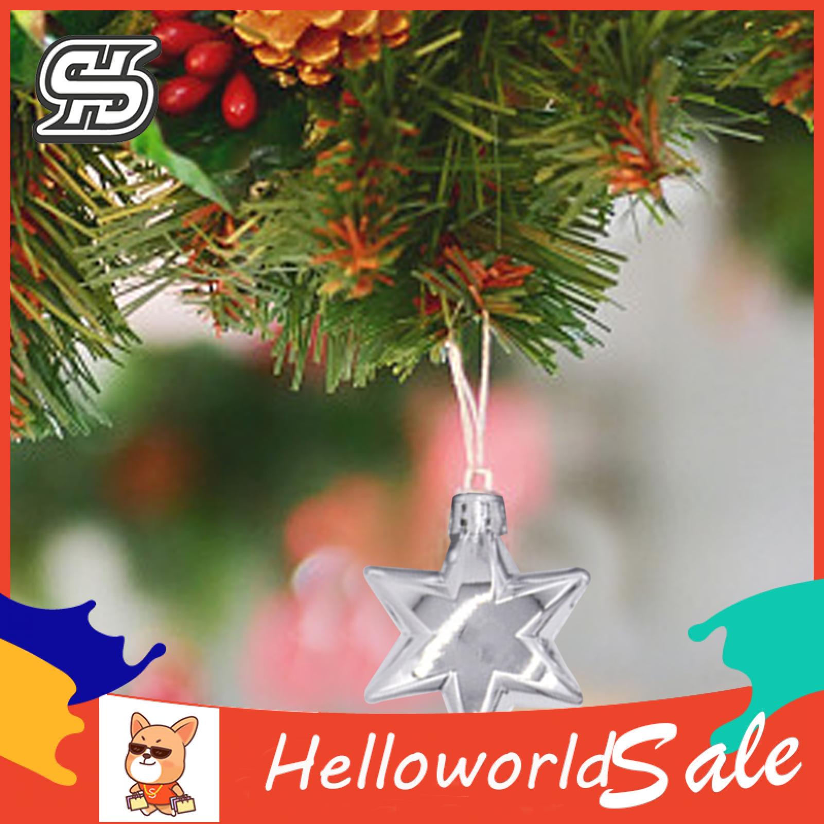 HelloWorld X Pendant Increase Atmosphere Hang Star Shape Christ Ornament. 