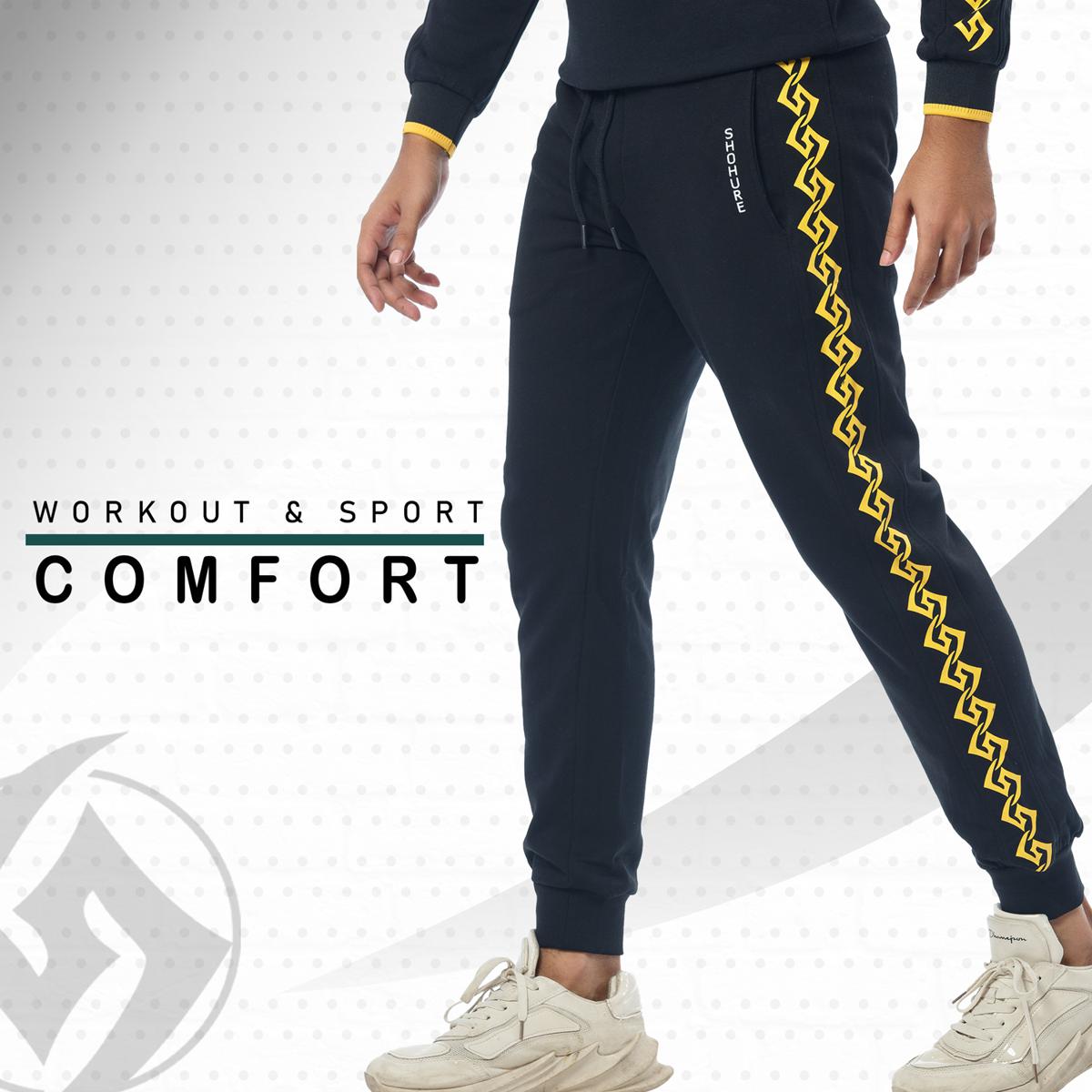 Shohure Black color joggers - Joggers For Men