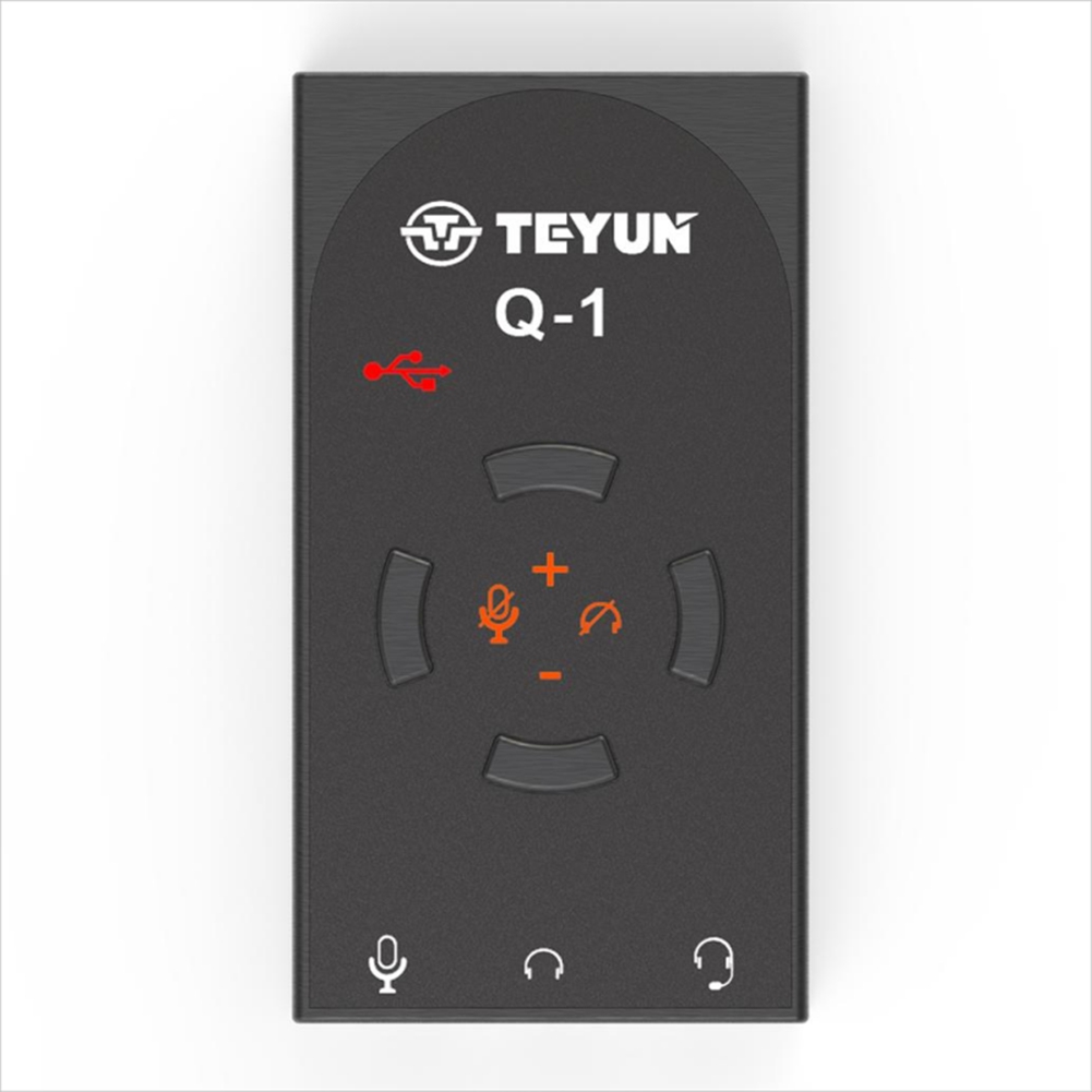 Q1 Game Sound Card USB7.1 Audio 3.5mm Mic Adapter Soundcard 16BIT/48KHZ for PC Laptop Mobile Phone Headset