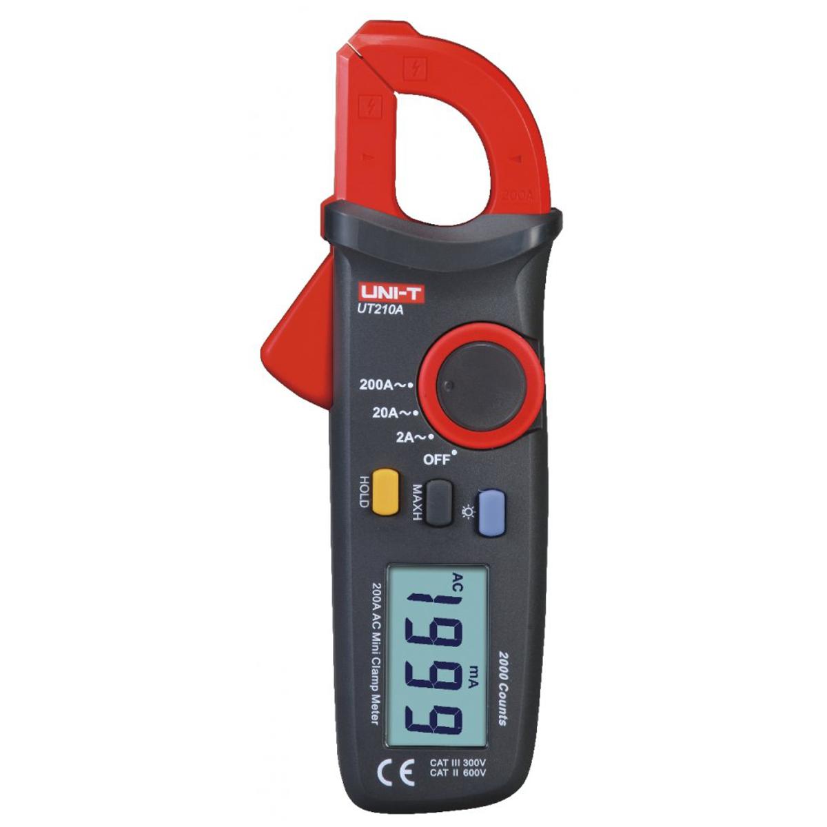 UNI-T UT210A AC Mini Clamp Meter 200A - Kings Trading. 
