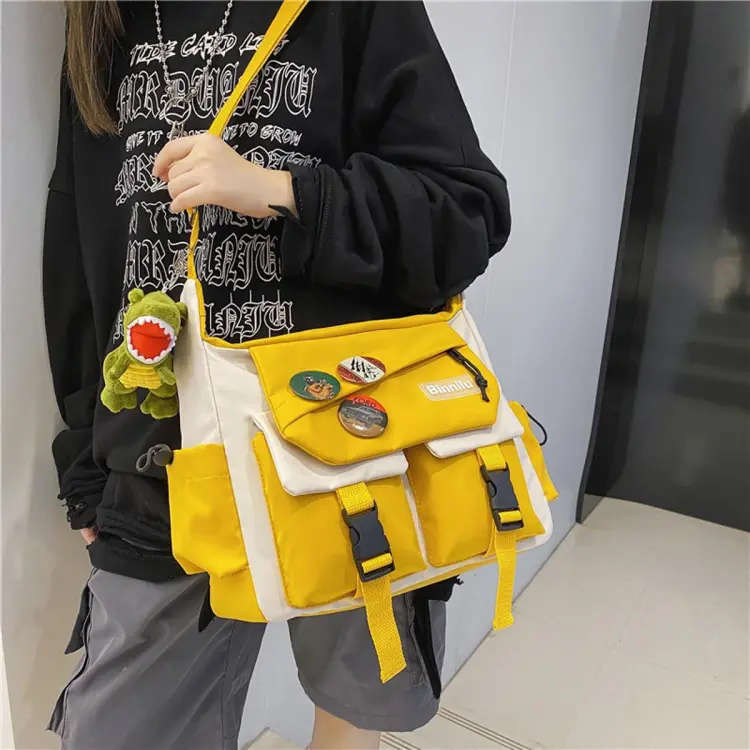 Nylon handbags shoulder on sale bag