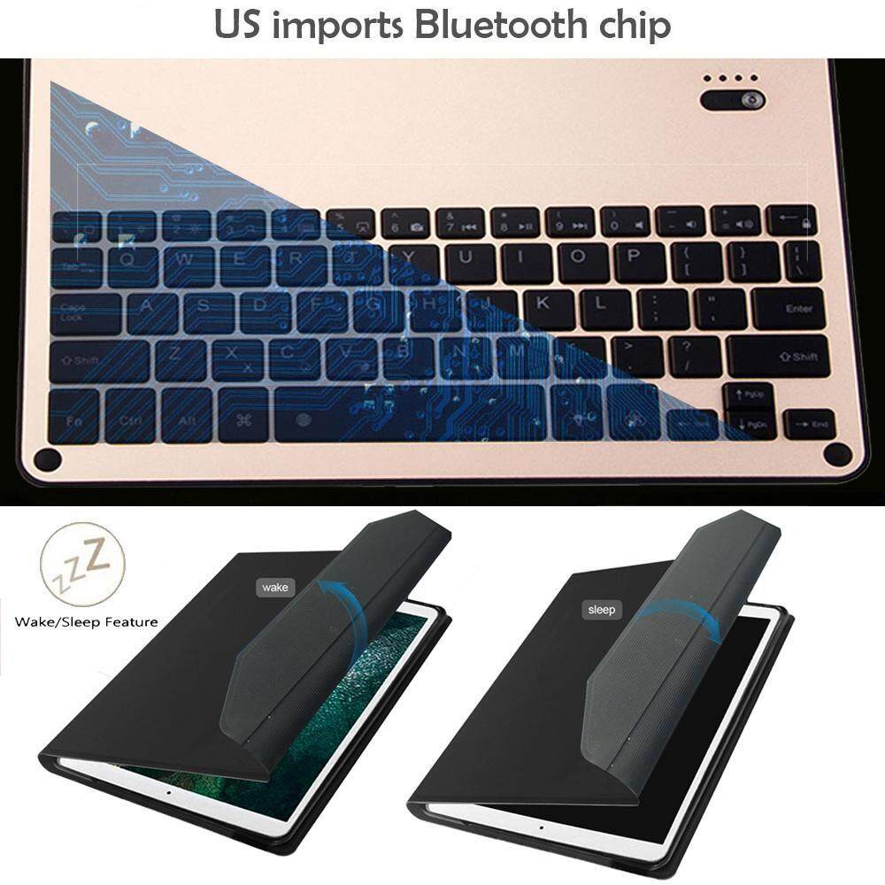Kobwa IPad Pro 10.5 Keyboard Case Cover With Aluminum LED Backlit Detachable Bluetooth Keyboard and Multi Stand Angel. 
