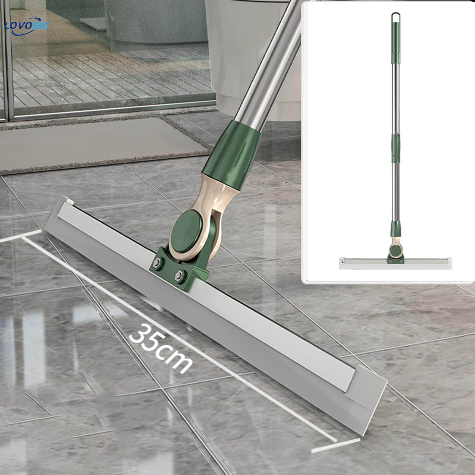 Scraping Sweeper for Bathroom Hair Sweeping Tool Floor Squeegee for Screens
