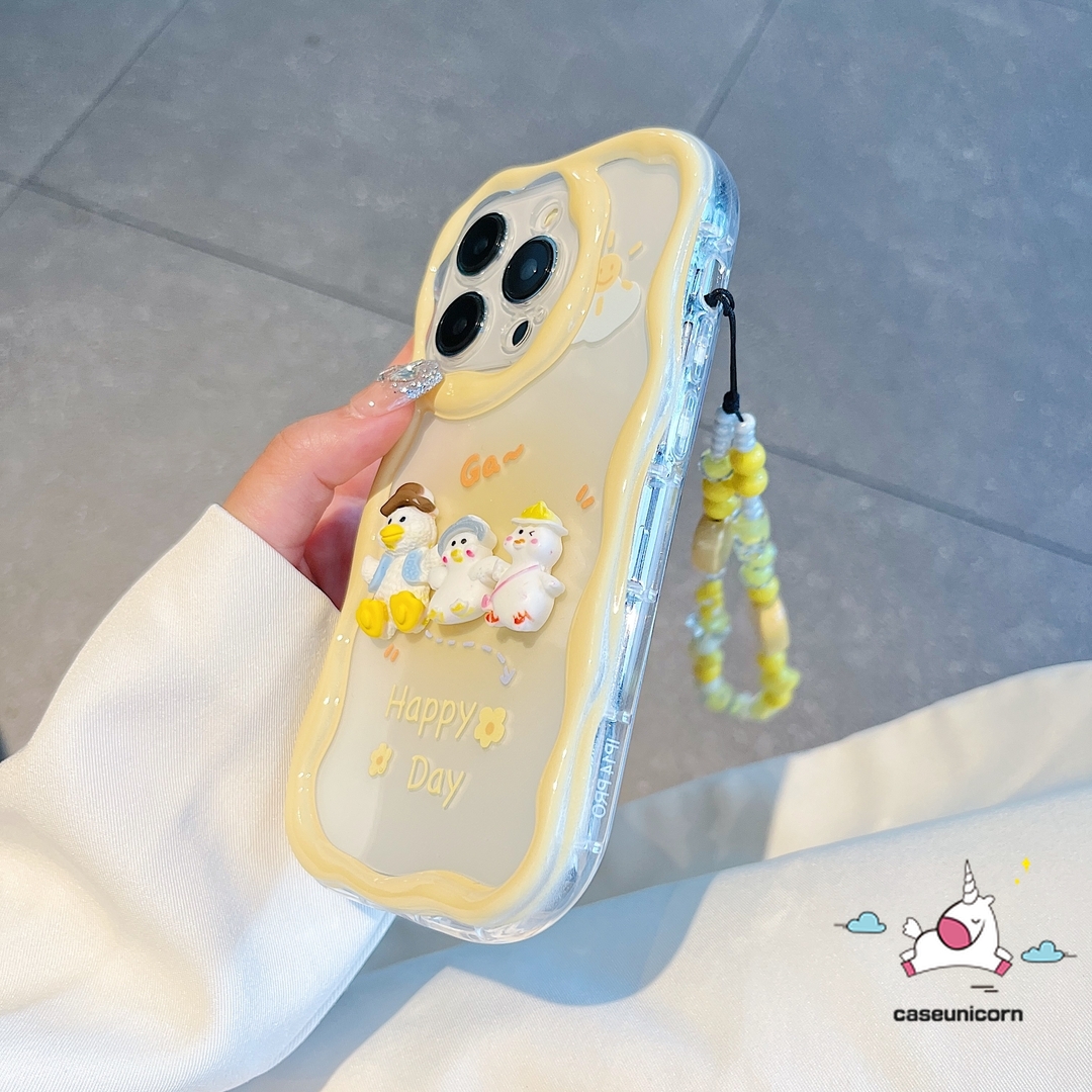 3D Stereo Cute Duck English Letters Case Compatible For Infinix Hot 12 Play 20 Play 30 11 10 Play Hot 30i 9 8 Play 10Lite Smart 6Plus 7 6 5 Note 12 G96 3D Wavy Curved Edge Cover. 