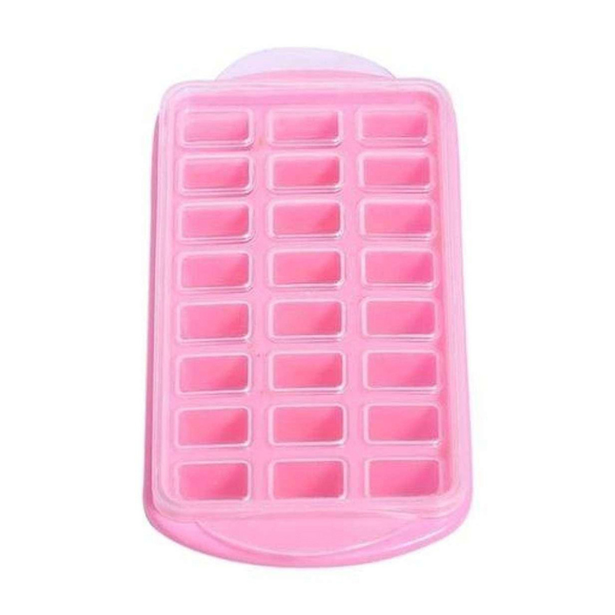 Freezing - 24 Cube - Plastic Material - Random Color - High Quality - 3 Line - Standard Size - Good Quality - Ice Box. 
