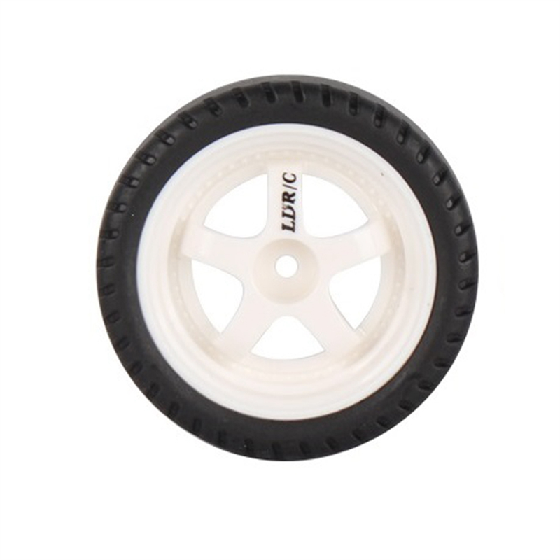 4Pcs 33mm RC Drift Tire Wheel Hard Tyre for LDRC AE86 A86 A86P LD1801 1/18 R C Car Upgrade Parts,1