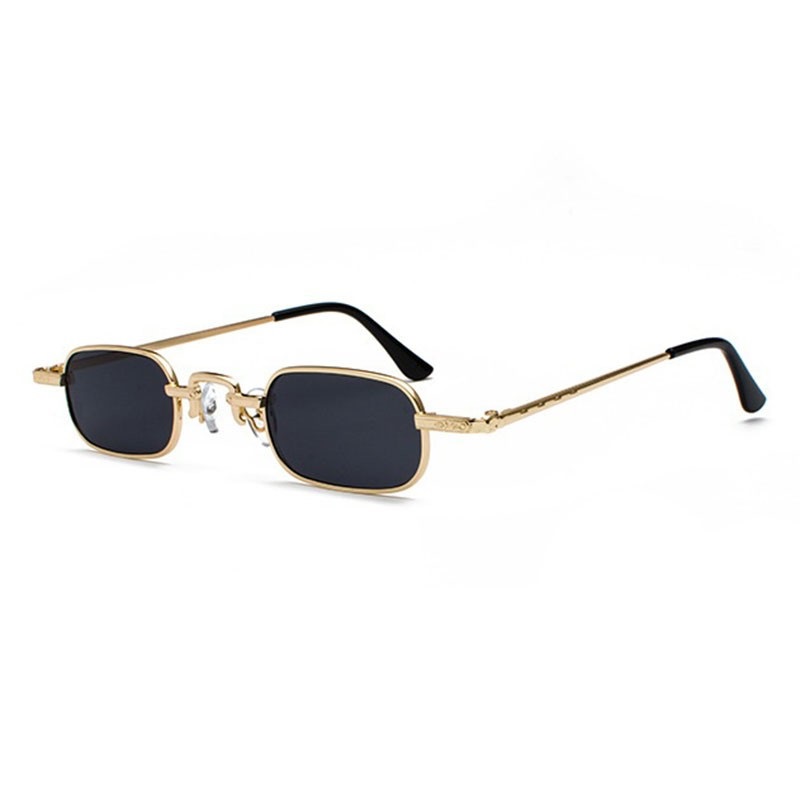 retro rectangle sunglasses men