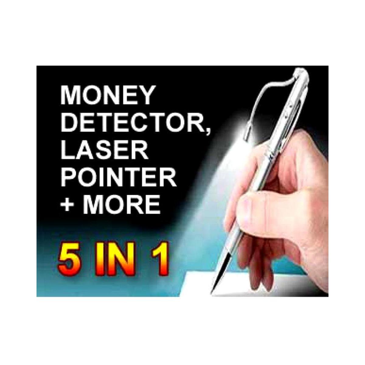 5-in-1 Multifunctional Pen With Metal Box