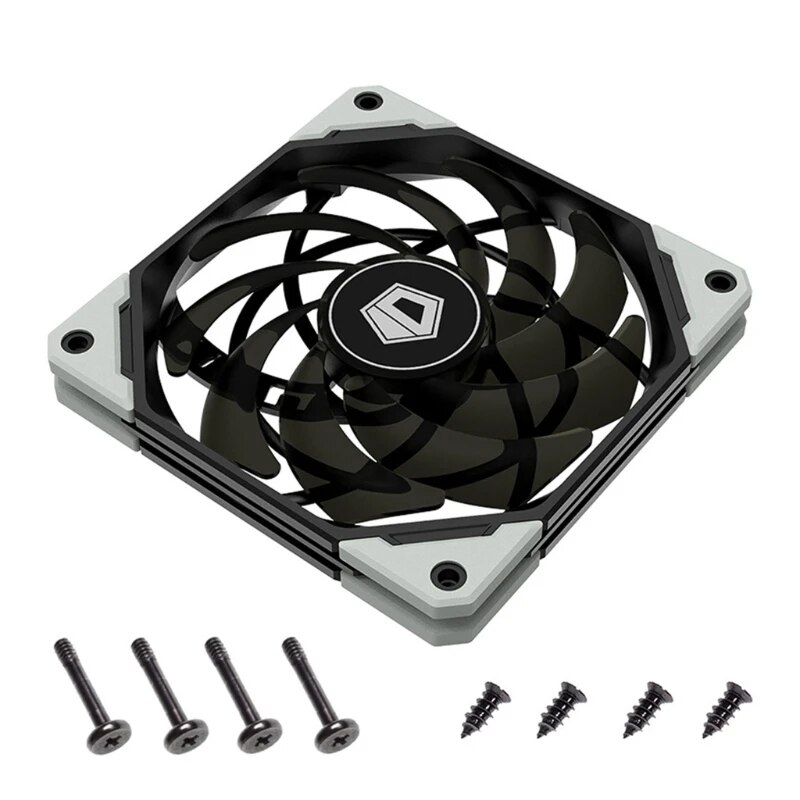 12015XT 120mm PWM PC Case Fan Ultra Slim Quiet Computer CPU Water Cooler Fan. 