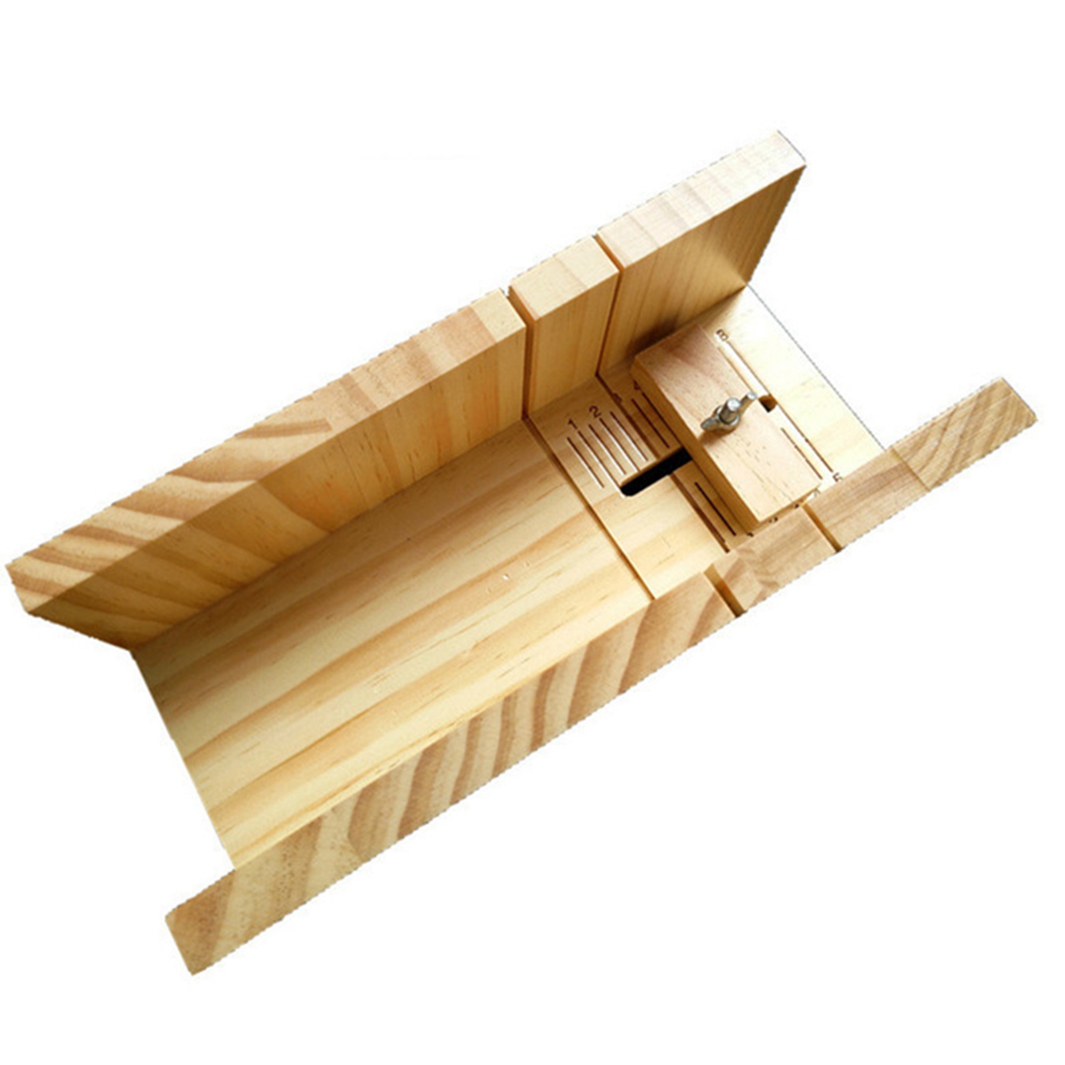 1200G Diy Soap Wooden Soap Mold Box with Handmade Diy Soap Cutting Tool Exquisite Product. 