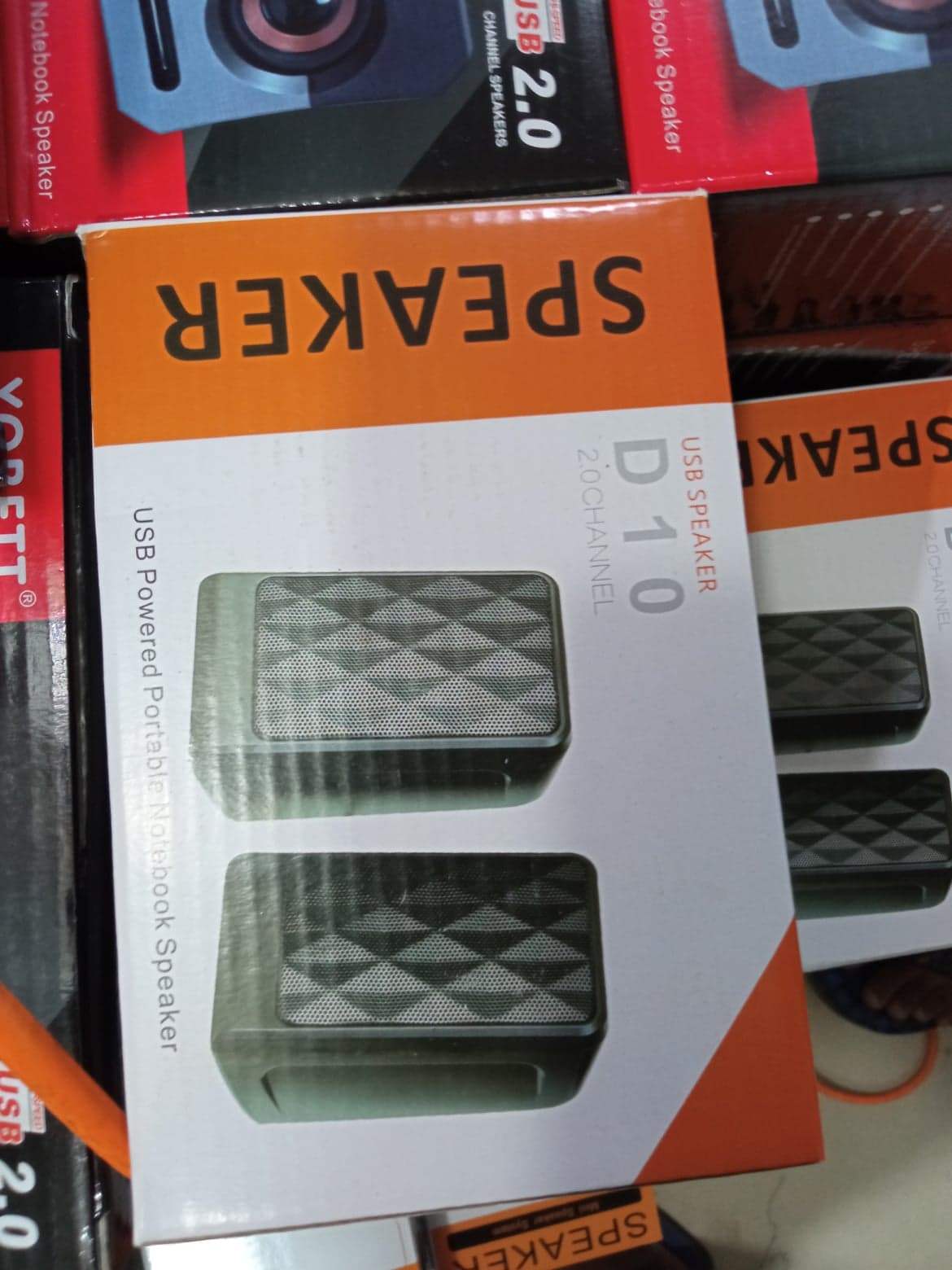Multimedia Speaker D10 USB 5V 3W Speaker Bass Sound USB 2.0 Channel For Computer PC Laptop Notebook Mobile Phone. 