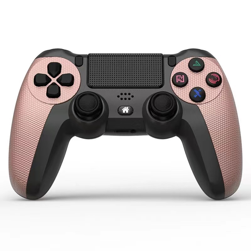 Game joystick LEon 4 remote control is suitable for Pla4 command console V2 Ps is suitable for Ps4 wireless controller D indicator plate. 